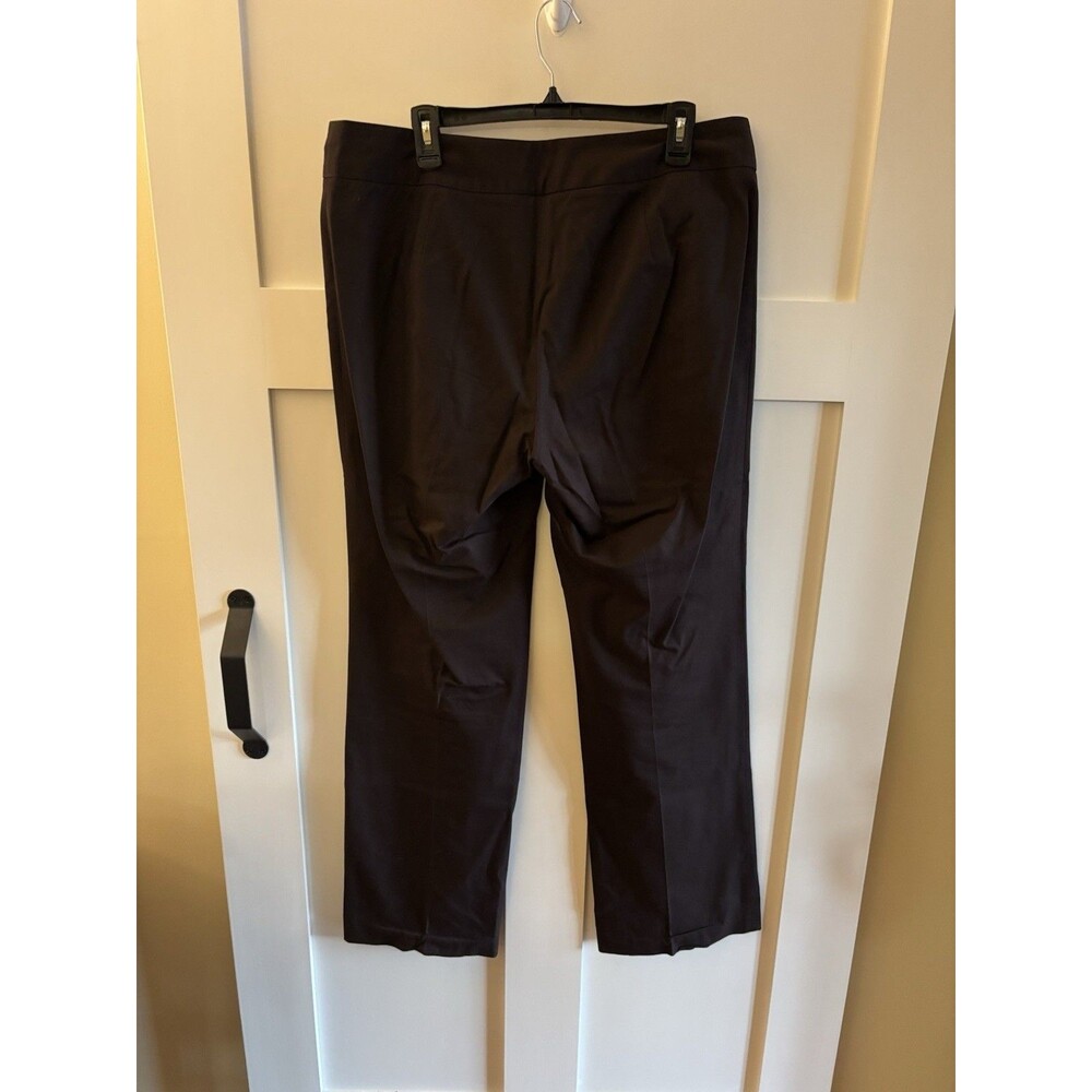 International Concepts Women's Chocolate Brown Dress Pants, Size 14